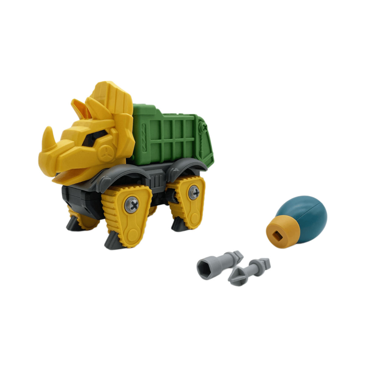 Juguete Bulldozer Dinosaurio Serie de 3 Dinozoo
