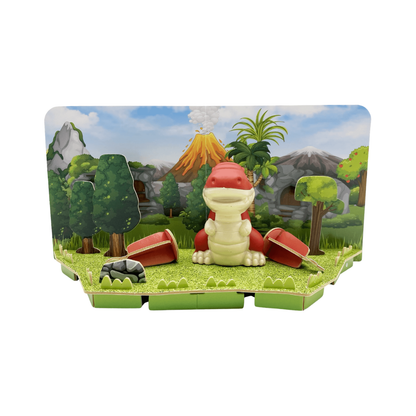 Rompecabezas 3D Escenario Animal Serie de 3 Buinzoo