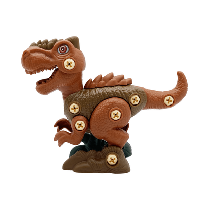 Juguete de Ensamble Dinosaurios Serie de 3 Dinozoo