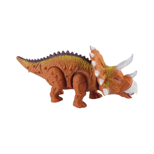 Juguete Dinosaurio Triceratops con luces Dinozooo