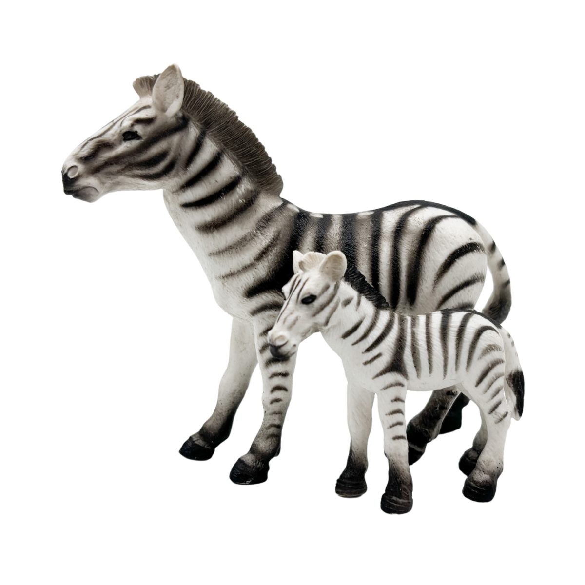 Set 2 Figuras Animal Cebra y bebe Buinzoo