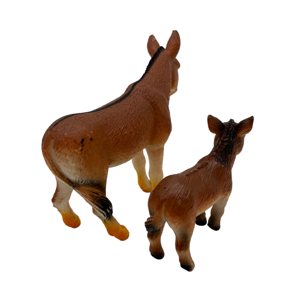 Figura Animal Burro con bebe Buinzoo