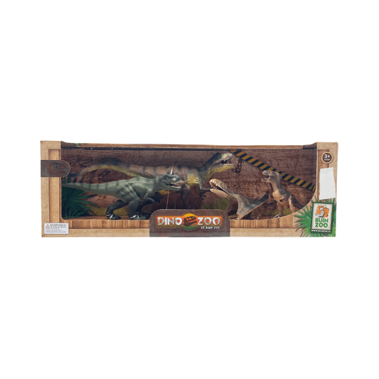 Set 4 Figuras Dinosaurio caja 1 Buinzoo