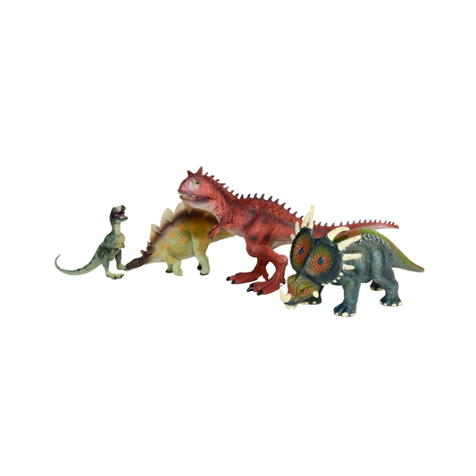 Set 4 Figuras Dinosaurio caja 2 Buinzoo