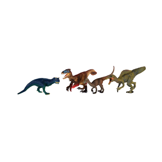 Set 4 Figuras Dinosaurio caja 3 Buinzoo