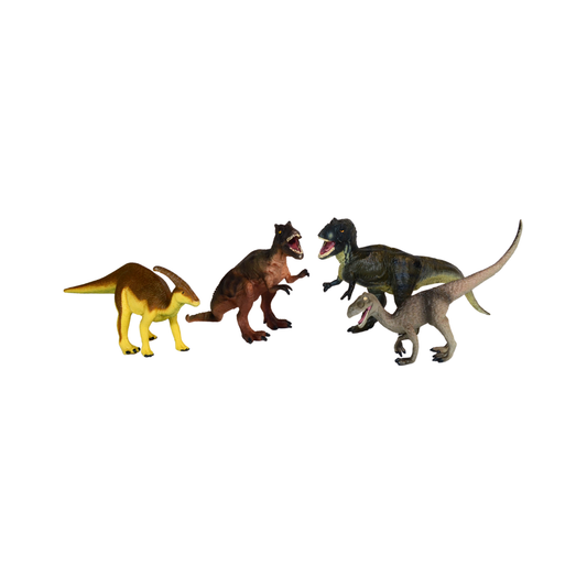 Set 4 Figuras Dinosaurio caja 4 Buinzoo