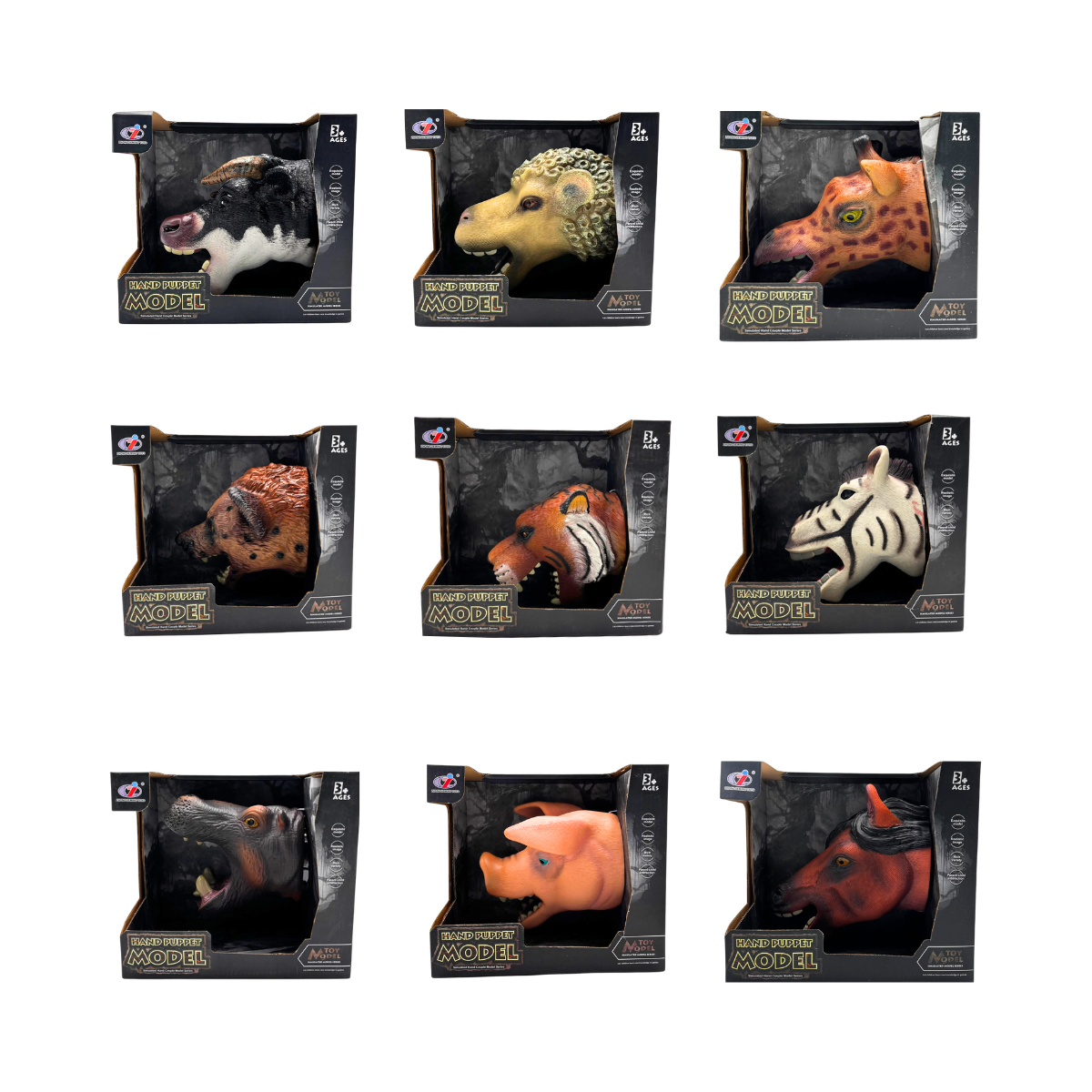 Títere Goma Animales Buinzoo