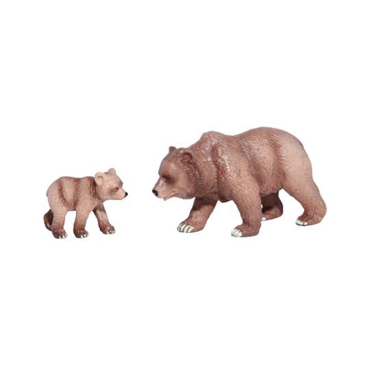 Set 2 Figuras de Animales Osos Buinzoo