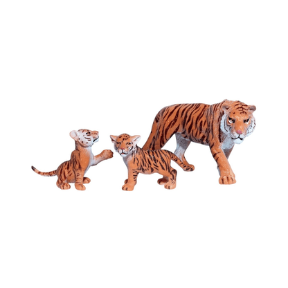 Set 3 Figuras de Animales Tigres Buinzoo