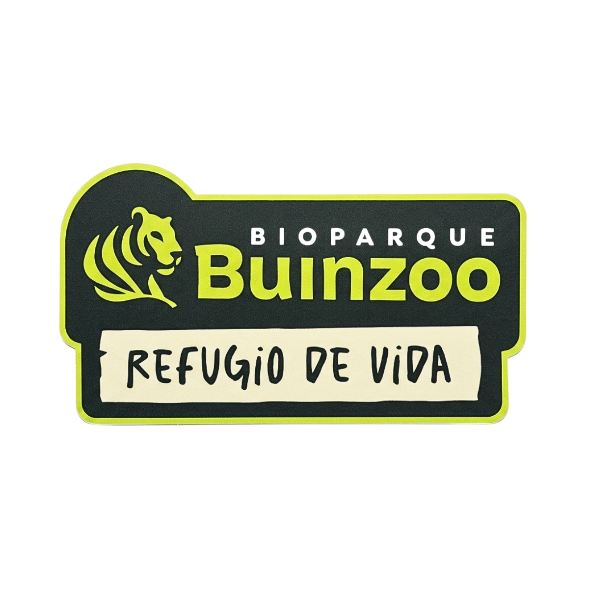 Sticker para Auto Refugio de Vida Buinzoo