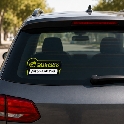 Sticker para Auto Refugio de Vida Buinzoo