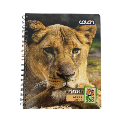 Cuaderno Universitario Variedades Animales 100 Hojas Buinzoo
