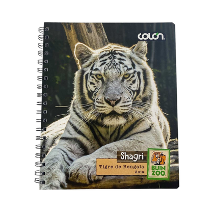 Cuaderno Universitario Variedades Animales 100 Hojas Buinzoo
