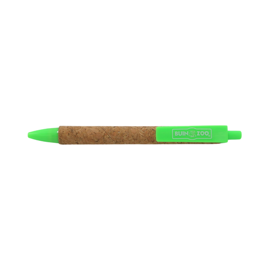 Lapiz de Corcho Clip Verde Buinzoo