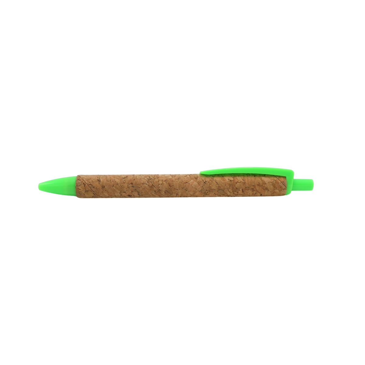 Lapiz de Corcho Clip Verde Buinzoo