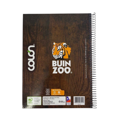 Cuaderno Top 3 Materias 150 Hojas Buinzoo Colon