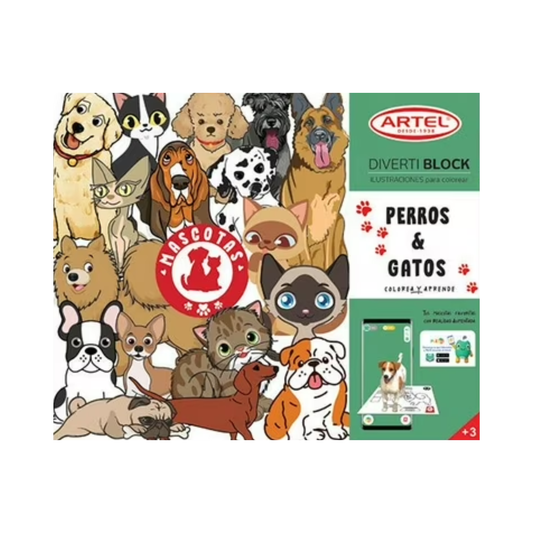 Divertiblock Mascotas Artel Buinzoo