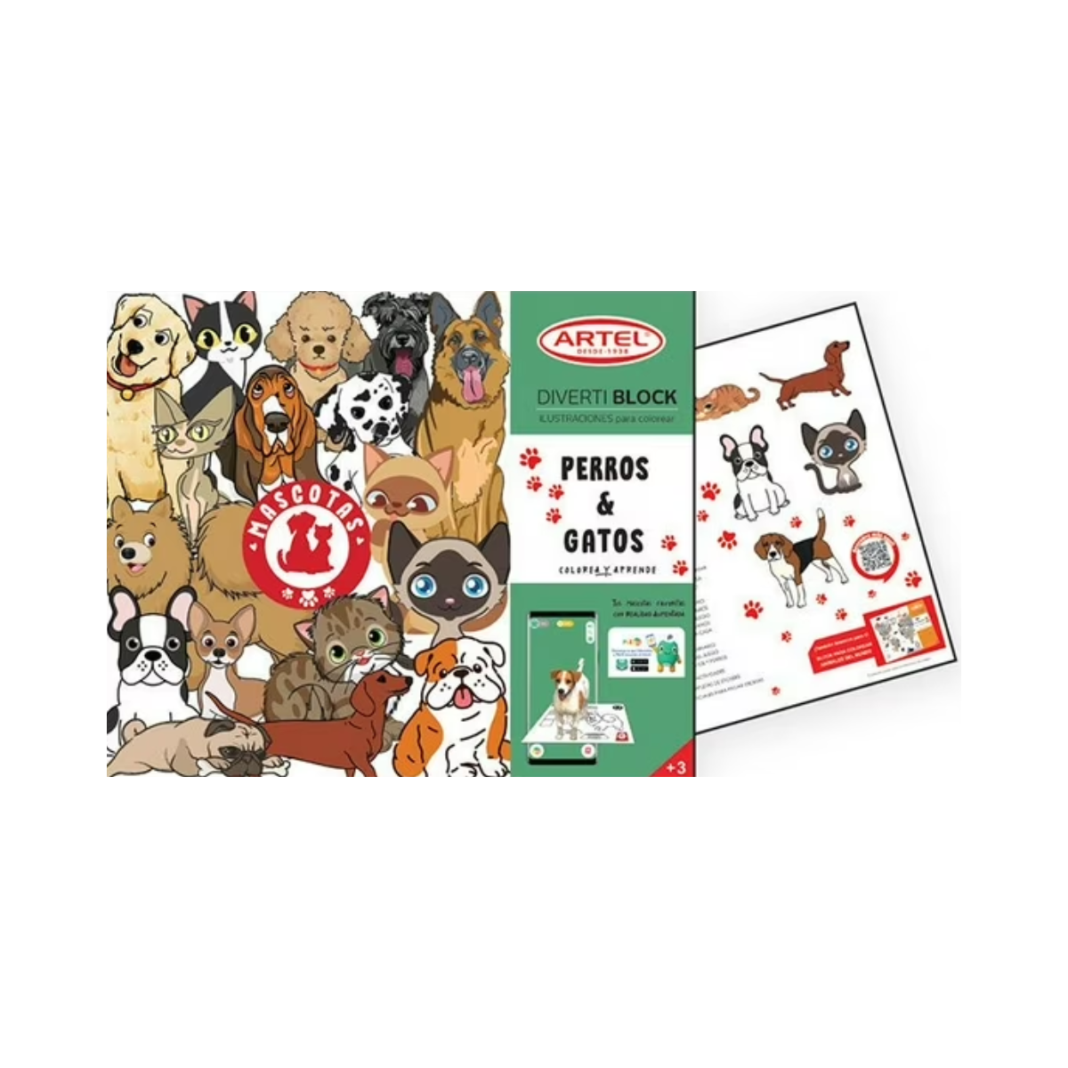Divertiblock Mascotas Artel Buinzoo