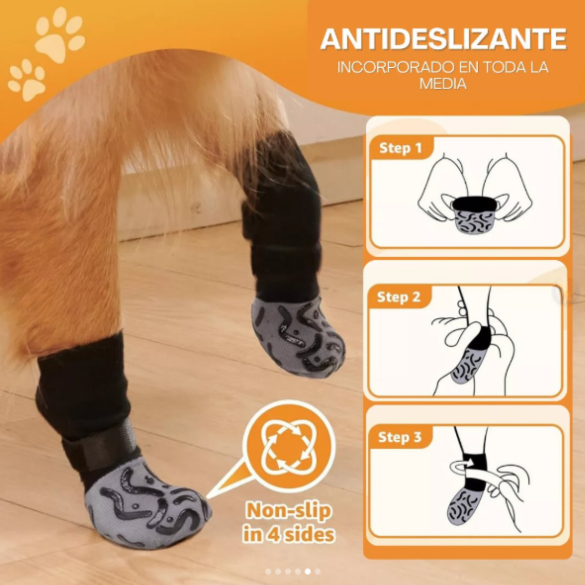 Zapatos Mascota Talla M Pet's Fun