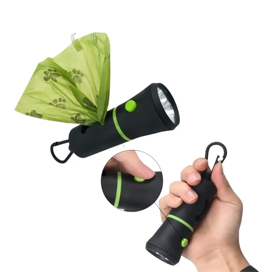 Dispensador de Bolsa con Linterna Mascotas