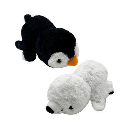 Peluche Reversible Pingüino y Oso polar Buinzoo