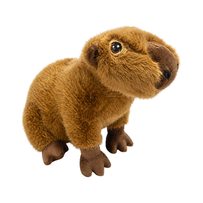 Peluche Capibara Sentado con Peso 30 cm Buinzoo