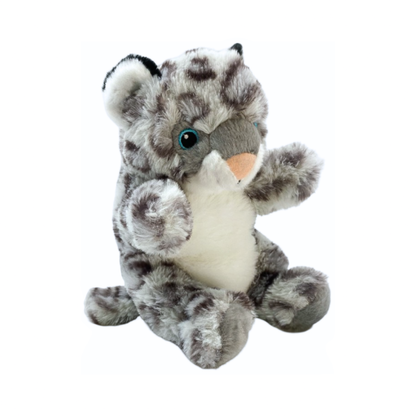 Peluche Leopardo de las Nieves Bebe 20 cm Buinzoo