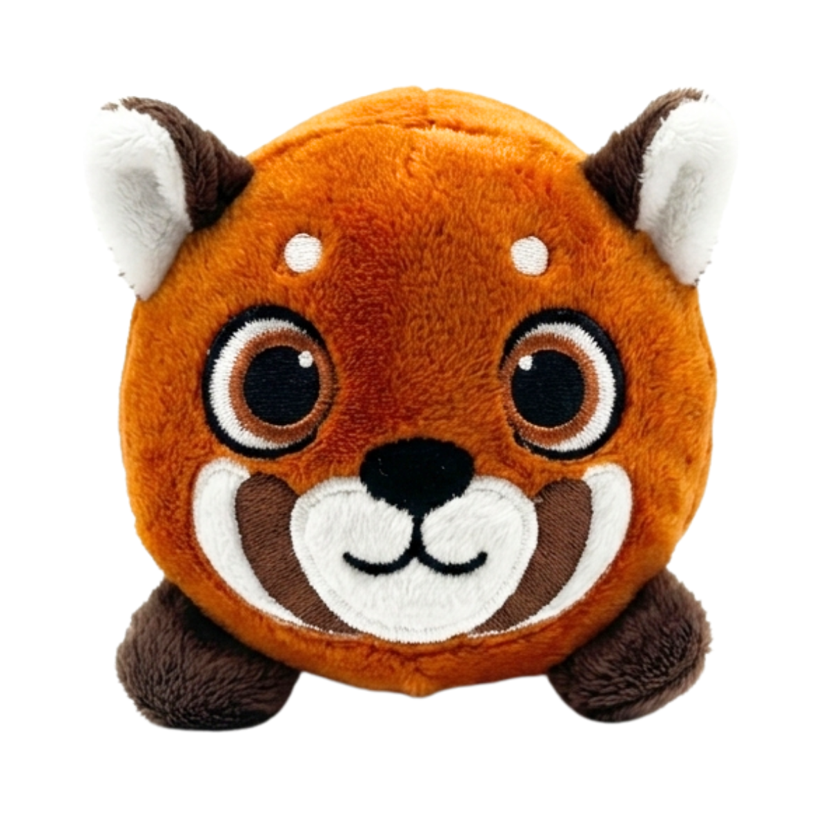 Peluche Redondo Panda Rojo Ball 9cm Buinzoo