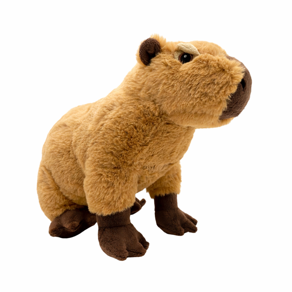 Peluche Capibara Sentado 30 cm Buinzoo