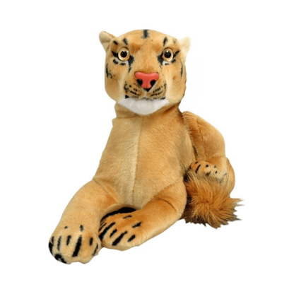 Peluche Leona Acostado 40 cm Buinzoo
