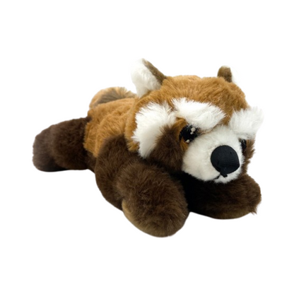 Peluche Panda Rojo Acostado 20 cm Buinzoo