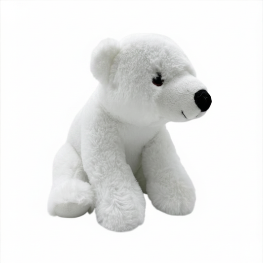Peluche Oso Polar 23 cm Buinzoo