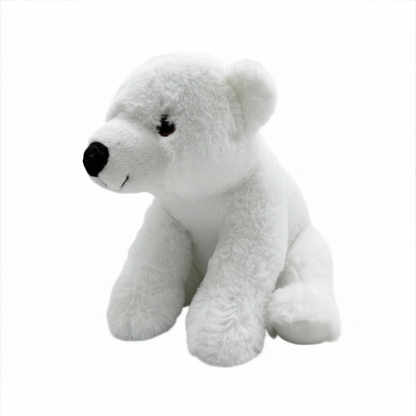Peluche Oso Polar 23 cm Buinzoo