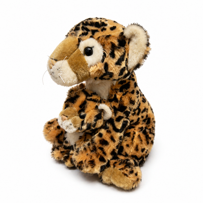 Peluche Leopardo con Bebe 25 cm Buinzoo