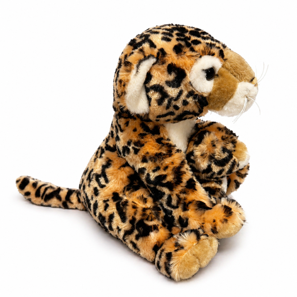 Peluche Leopardo con Bebe 25 cm Buinzoo