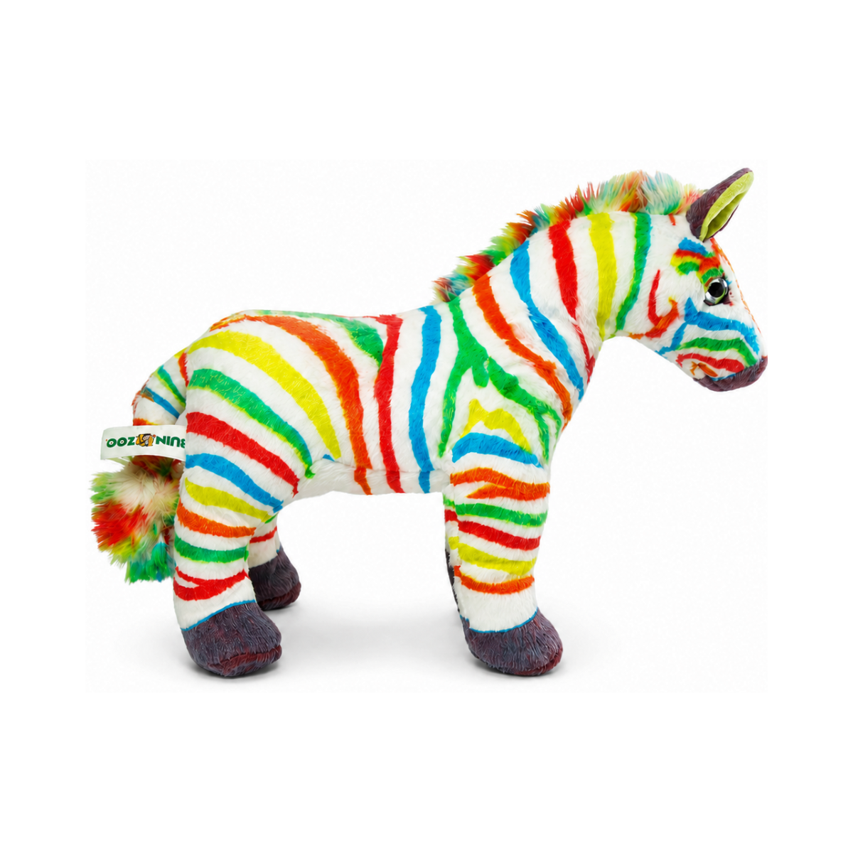 Peluche Cebra Arcoiris 27 cm Buinzoo