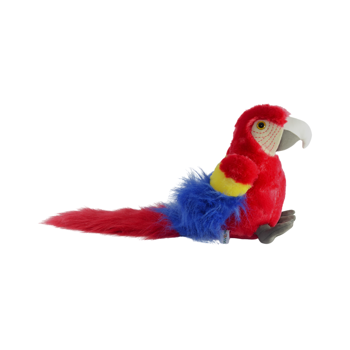 Peluche Guacamayo Rojo 25 cm Buinzoo