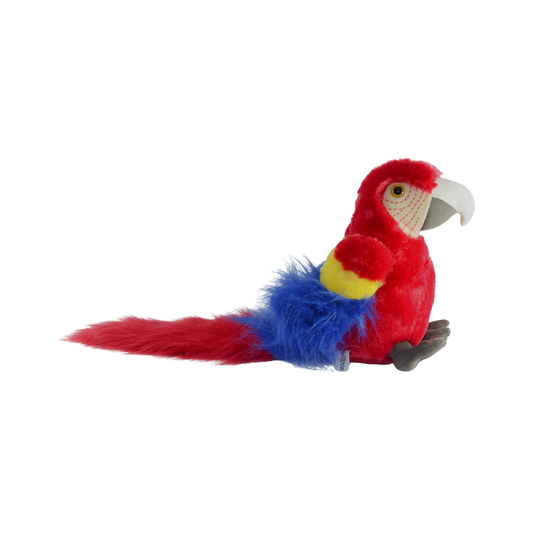 Peluche Guacamayo Rojo 25 cm Buinzoo
