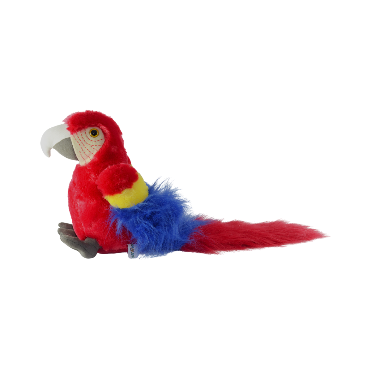 Peluche Guacamayo Rojo 25 cm Buinzoo