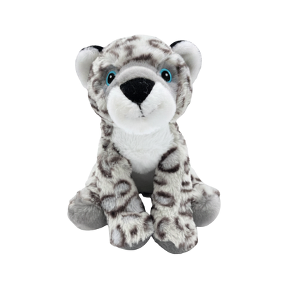 Peluche Leopardo de las nieves 23 cm Buinzoo