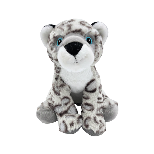Peluche Leopardo de las nieves 23 cm Buinzoo