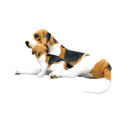 Peluche Perro Beagle con Cachorro 50 cm Buinzoo