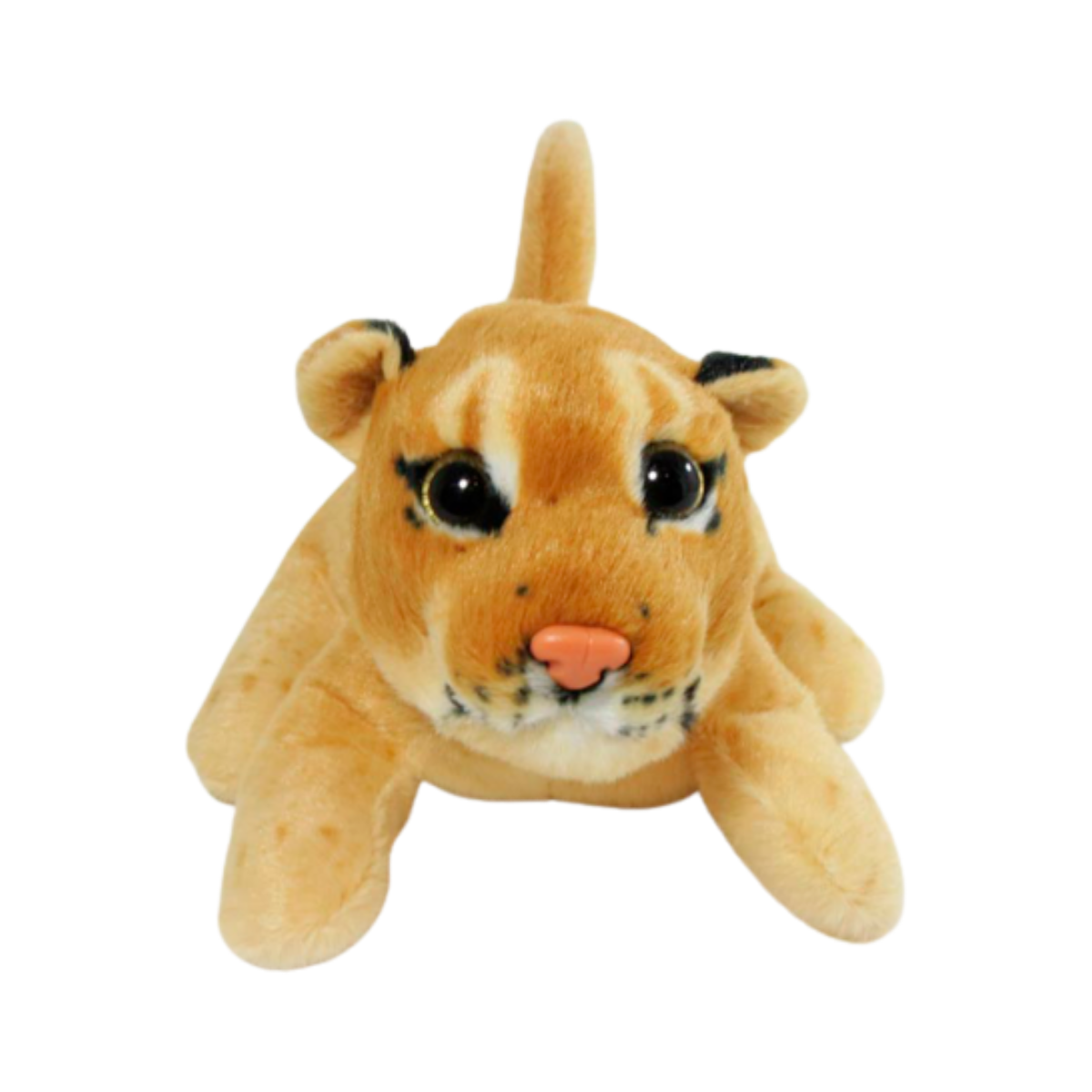 Peluche Leona Acostada Bebe 18 cm Buinzoo