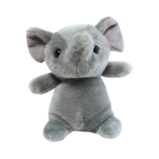 Peluche Titere para dedo Elefante 12cm Buinzoo