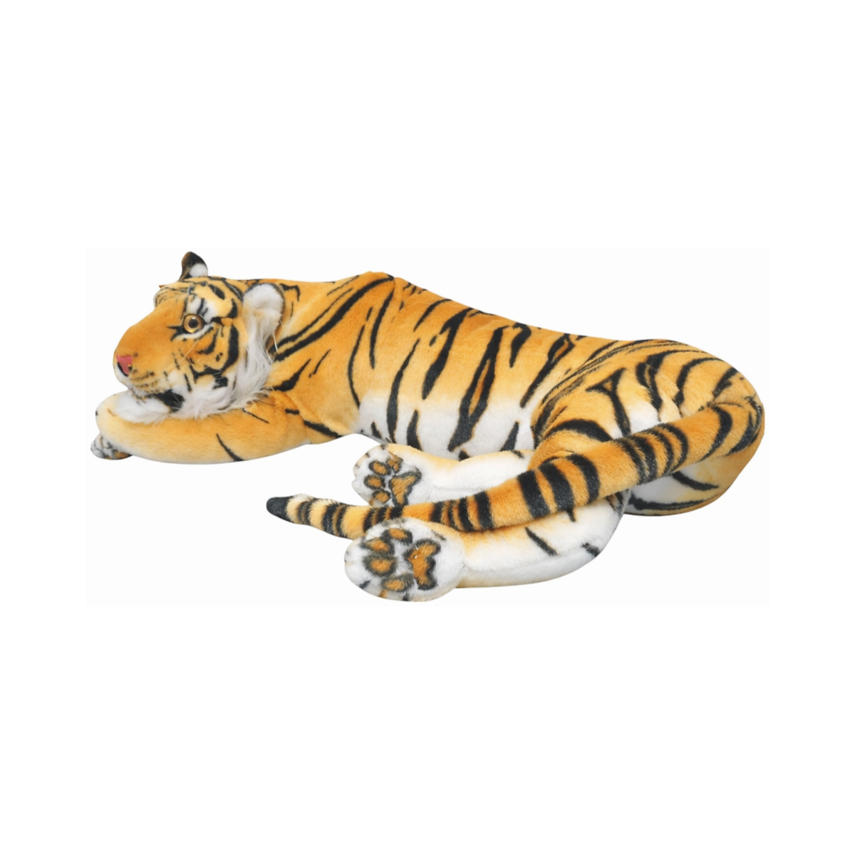 Peluche Tigre Grande Descansando 60 cm Buinzoo