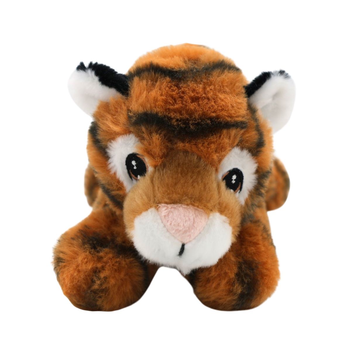 Peluche Tigre acostado 20 cm Buinzoo