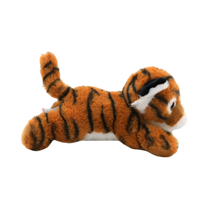 Peluche Tigre acostado 20 cm Buinzoo