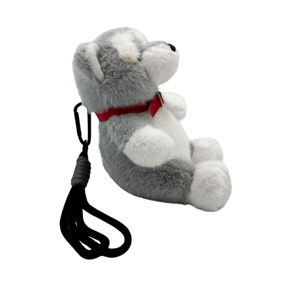 Peluche Llavero Perro Siberiano Sentado 15 cm Buinzoo