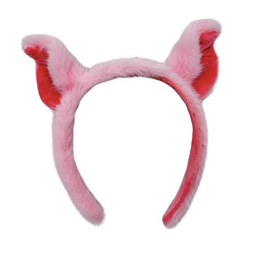 Cintillo Peluche Orejas Cerdito Buinzoo