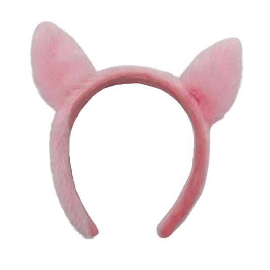 Cintillo Peluche Orejas Cerdito Buinzoo